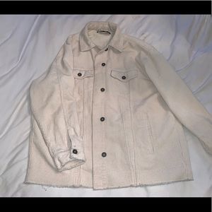 Zara corduroy overshirt/light jacket